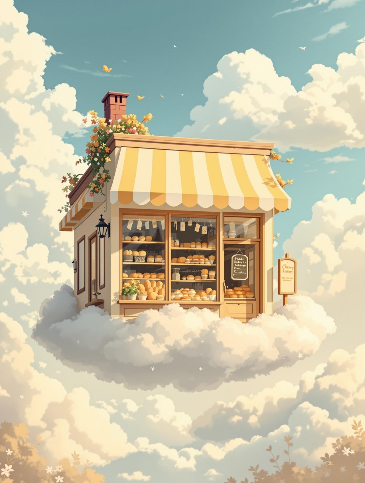 云朵面包店 - 絮语漫画连载作品封面